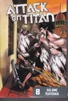 مانگا attack on titan8 حمله به تیتان 8 /ش.ر/ زبان ما