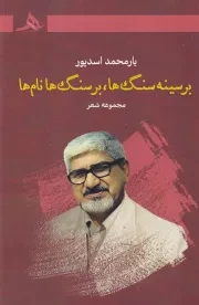 بر سینه سنگ ها بر سنگ ها نام ها /ش.ر/ هرمز