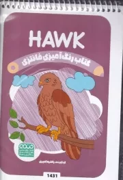 کتاب رنگ آمیزی کودکان فانتزی HAWK 1431 /ش.ب/ حتمی