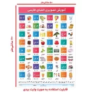 لمینت آموزش تصویری الفبای فارسی / اندیشه کهن