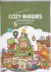 کتاب رنگ آمیزی COZY BUDDIES 1705 /ش.ر*/ حتمی